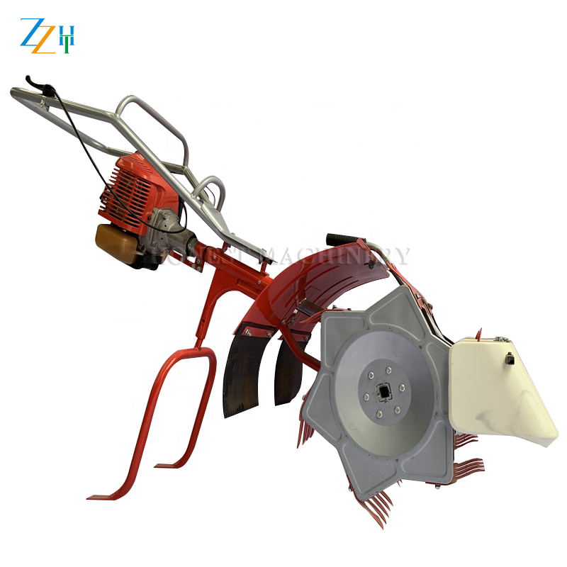 High Quality Gasoline Engine Mini Weeder / Rice Paddy Weed Removing Machine / Portable Rice Weeder