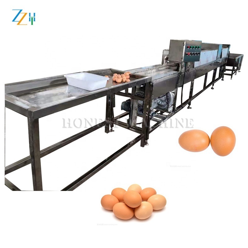 High Automation Chicken Egg Sorting Machine / Egg Washing And Grading Machine / Egg Cleaning Machine