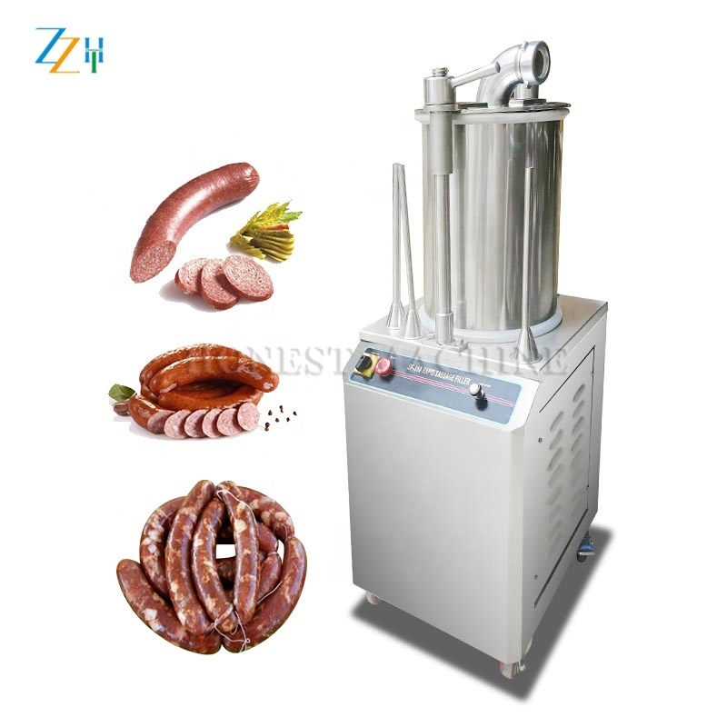 High Efficiency Sausage Maker / Automatic Sausage Filling Machine / Sausage Filling Machine