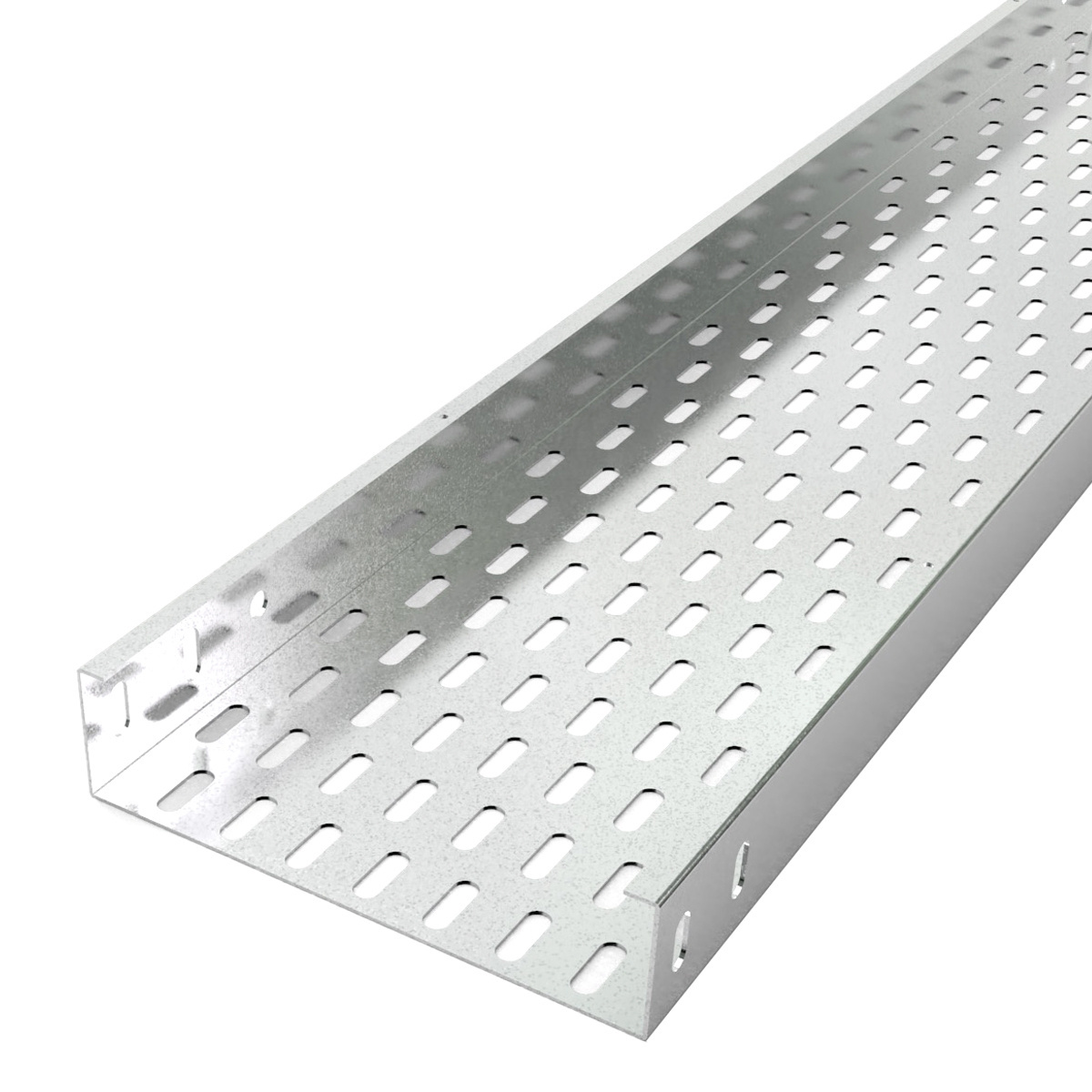 High Strength Corrosion Resistant Stainless Steel Perforated Cable Tray