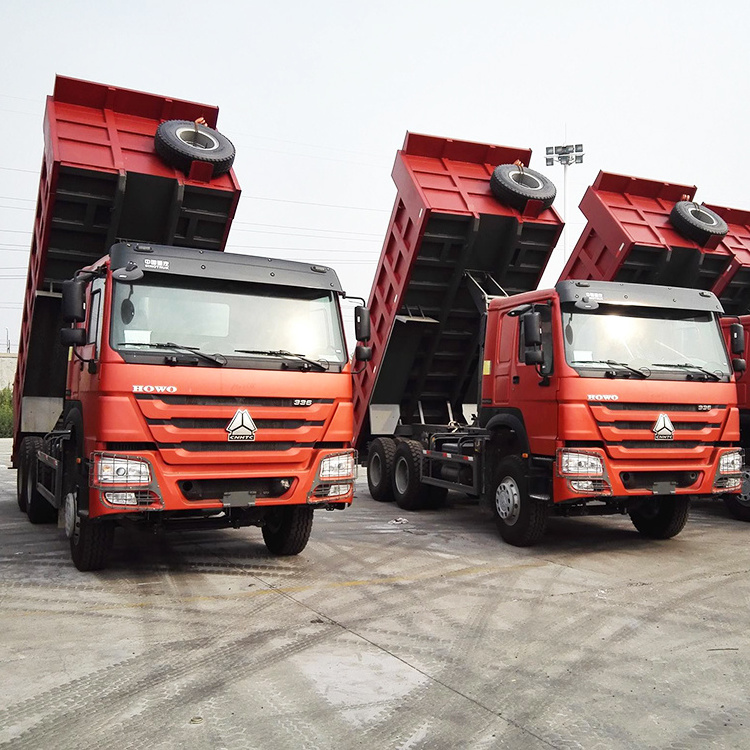 Dump Truck Sinotruck 10 Wheels 20 Cubic Meters Howo 25ton 6X4 Used Heavy Loading Tipper Dump Truck For Sale