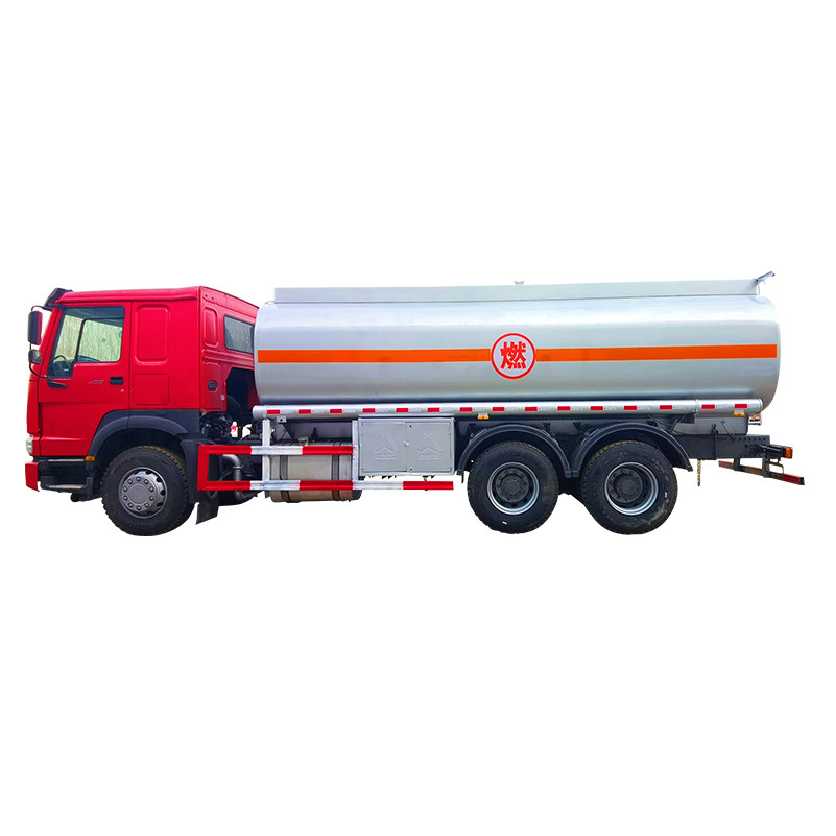 Famous Brand Sinotruk Howo 6x4 10 Wheel Tires 20 Cbm Bitumen Aluminium box Oil Water Transport Tanker Fuel Truck For Sale