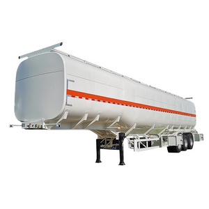 Factory Supply 3 Axle 50000 Liters Cargo Box Tanker Semi Trailers Gas Fuel Oil Diesel Tank Semi-Trailer Trailer For Sale