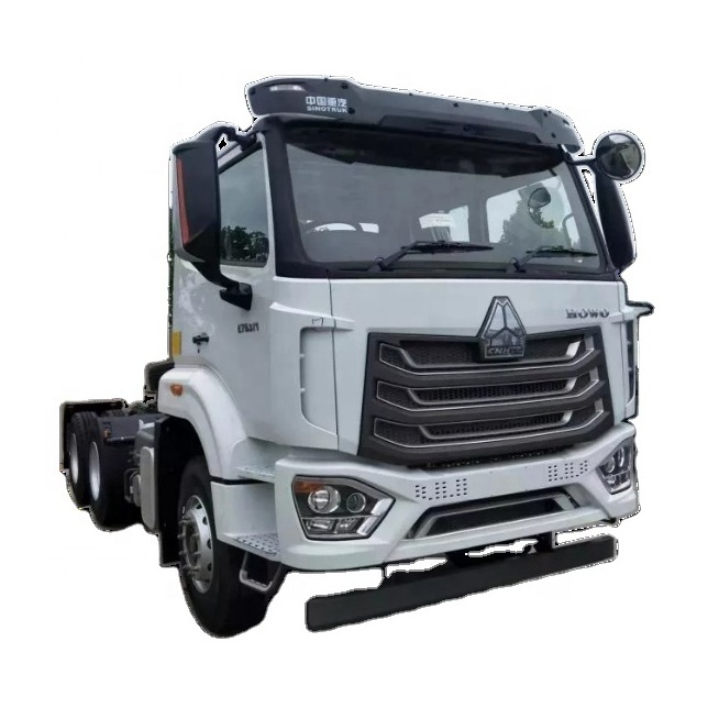 Chinese Price Heavy duty New Sinotruk HOWO N7 Tractor Head 6X4 11Wheeler Tires 480Hp Euro3 Man Engine ZDF Gear Box Tractor Truck