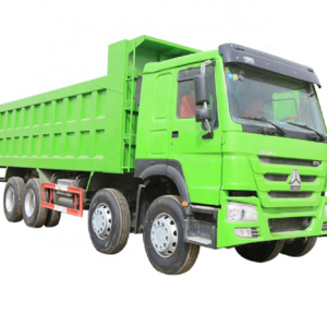 China Price Sinotruk Howo 8X4 12 Wheel  Load 40 45 Ton Rear Tipper Dumper Trucks Transport Stone Sand Mining Dump Truck For Sale