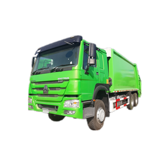 Sinotruck Howo compressed garbage truck Weichai 340HP European 3  6x4 garbage truck  Customized sanitation truck