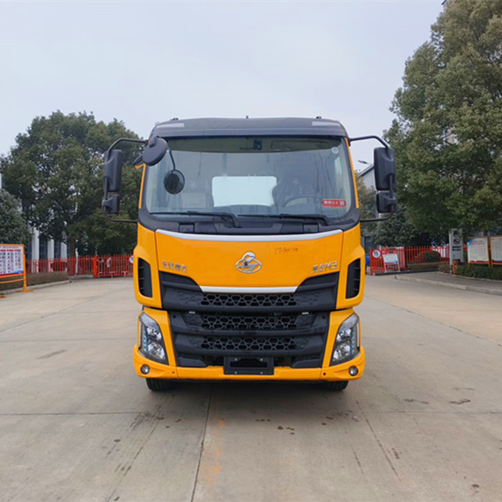 Liuqi 4x2 wrecker truck 220HP Euro 6 flatbed tow truck plate length 7.6m can carry 15 tons Flat Bed Recovery Truck for sale