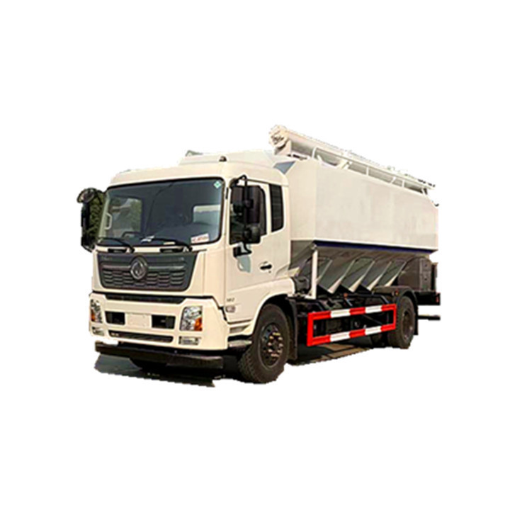 Dongfeng bulk feed truck 190 HP Euro 3  20 square bulk feed truck Animal feed truck