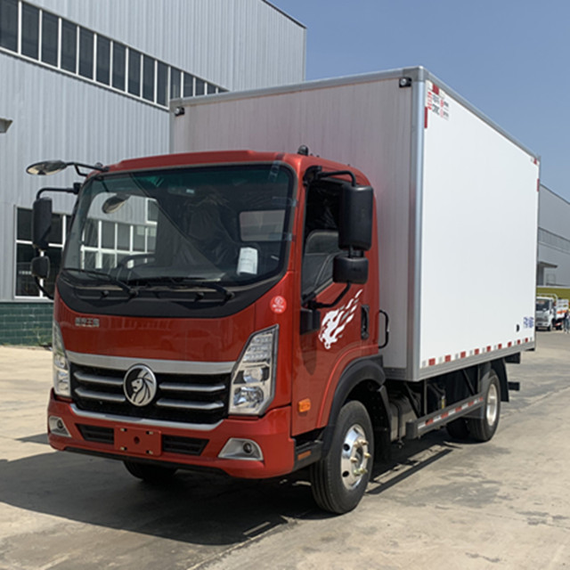 Sinotruk trump card refrigerated truck 4x2 light truck refrigerated vehicle Refrigerated truck for sale