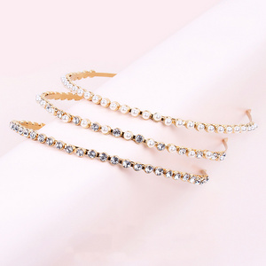 new fashion hairbands jewelry rhinestone accessories  fine edge pearl headband