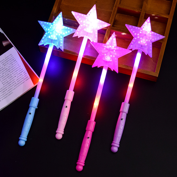 Luminescent Stick Light-Up Magic Ball Children Toys Wand Glow Star Toy Stick Led For Birthday Princess Kid Gift SL025