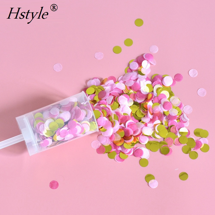 Eco-friendly Wedding Favors Mini Party Popper Handheld Push Pops Confetti SD020