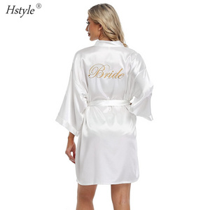 Women's Short Kimono Robe Soft Bride Bridesmaid Robes for Wedding Party Bridal Robes In Stock  SD084