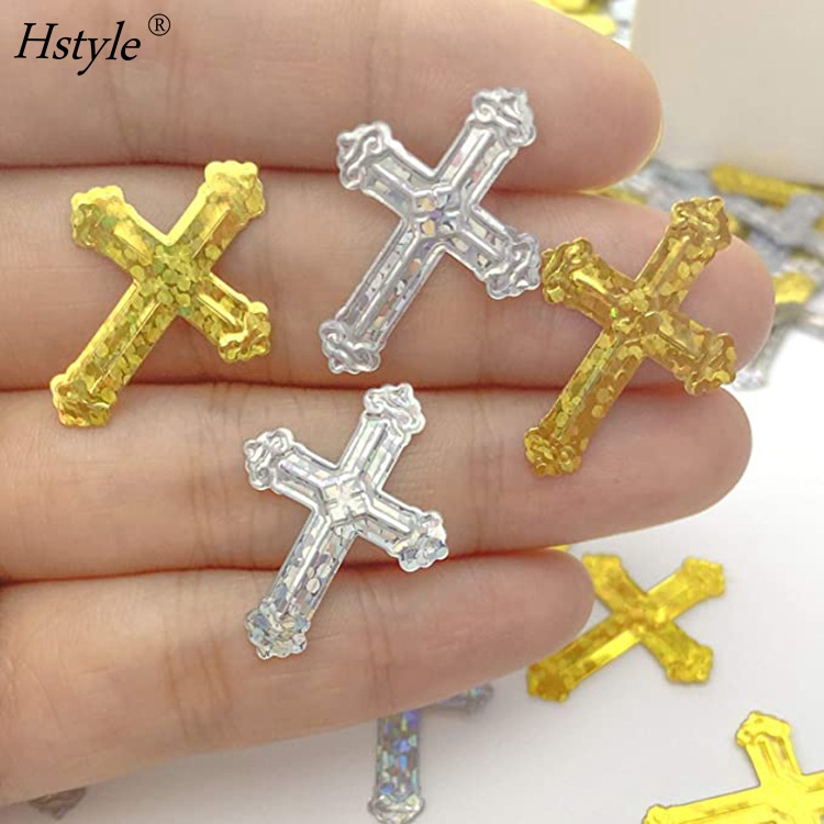 Easter Confetti Cross Table Confetti Religious Party Communion Baptism Thanksgiving Party Christening Wedding Baby Shower HS612