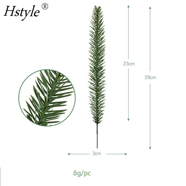 Artificial Pine Needles Branches Garland Pine Needles Greenery Pine Picks DIY Garland Wreath Christmas Embellishing FZH416