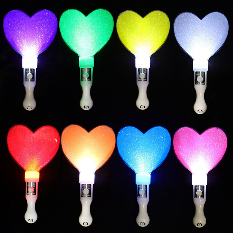 Hstyle Glow Sticks Party Supplies Led Light Sticks Glow Batons Glow In The Dark Cheering and Shouting Support Sticks SL021