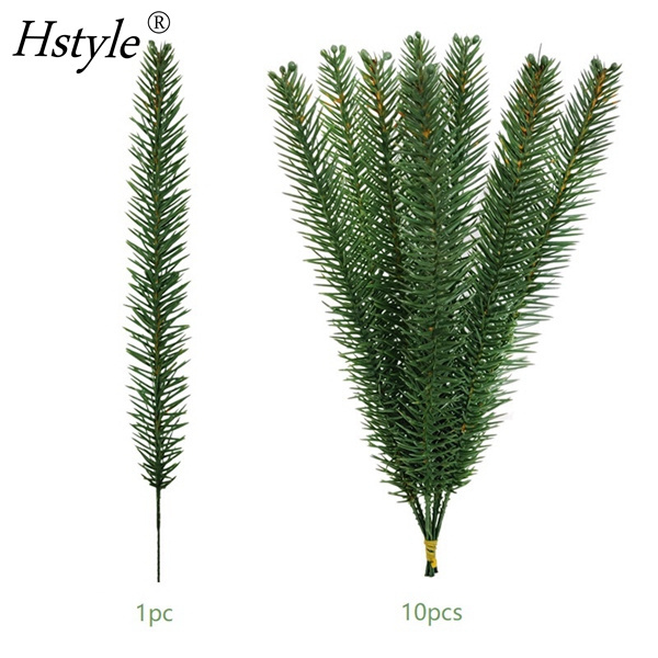 Artificial Pine Needles Branches Garland Pine Needles Greenery Pine Picks DIY Garland Wreath Christmas Embellishing FZH416