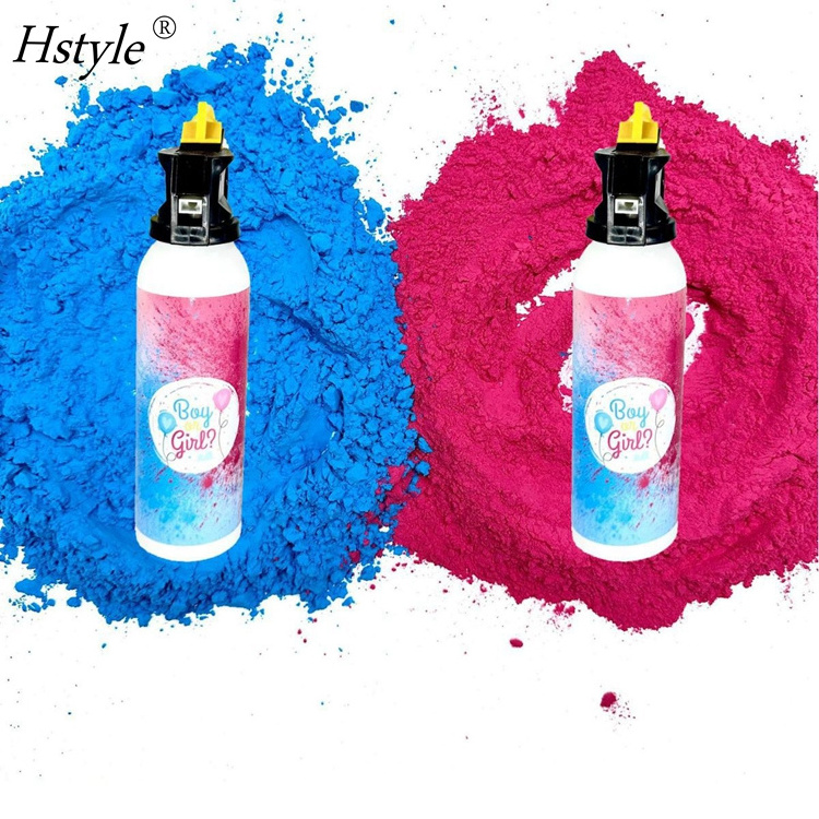 Blue Pink Gender Reveal Fire Extinguisher Party Supplies Gender Reveal Powder Blaster Spray Boy Or Girl Baby Shower Decor SD281