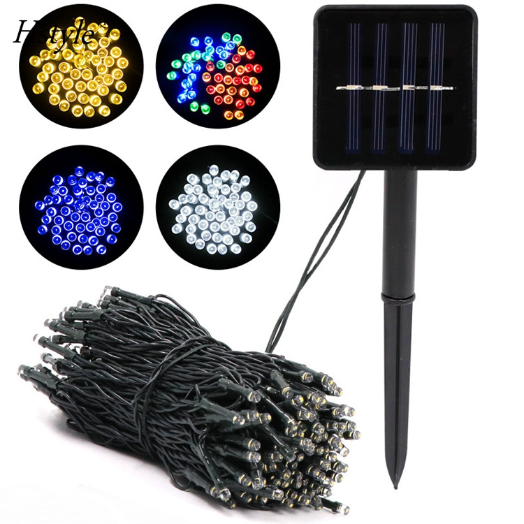 Waterproof LED Solar String Lights 2 Modes Solar Christmas Lights for Garden Wedding Party Christmas Tree Decoration HS1157