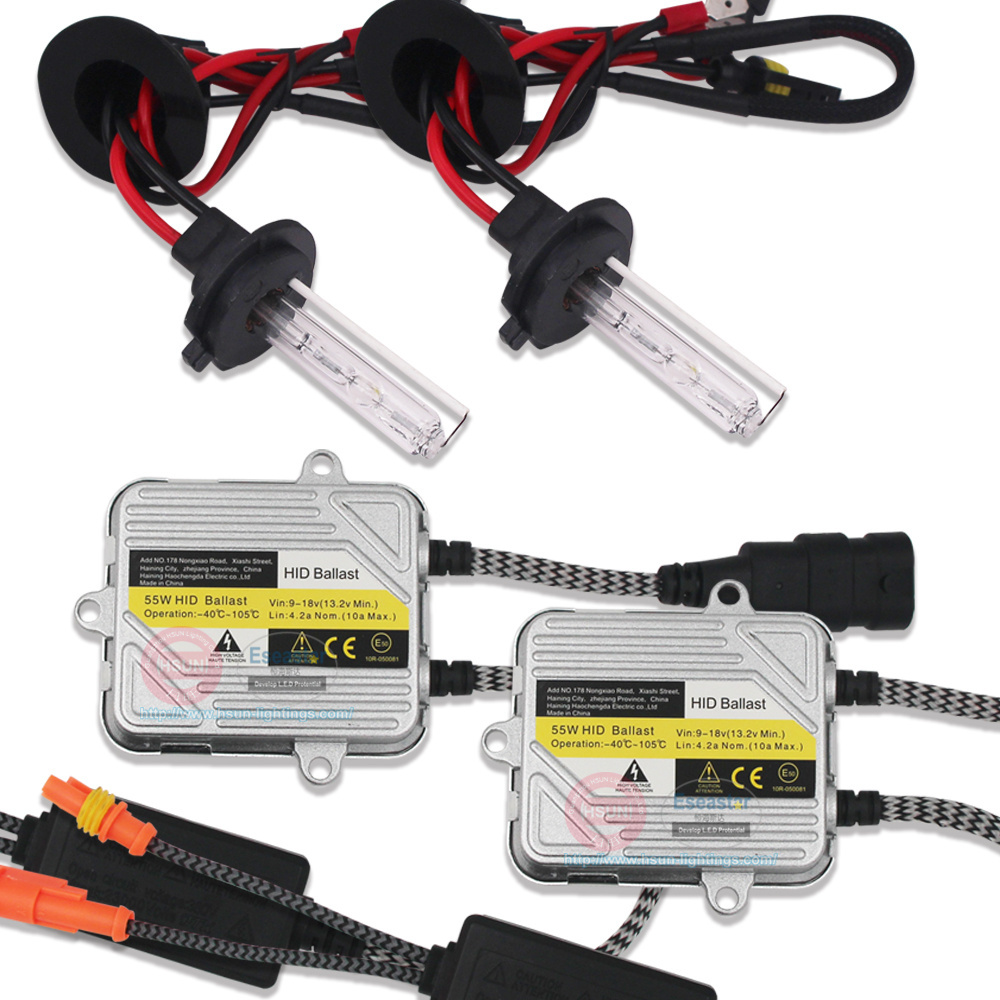 6000k xenon hid kit 3000k,5000K,6000K,8000K H1,H3,H7,H8, H9,H4 H/L hid xenon