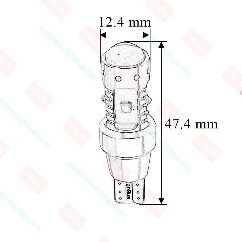 T15 912 921 W16W LED Canbus Error Free Bulbs 30W high power Auto Driving Reversing Lights Car Backup Stop Tail Lamp DRL