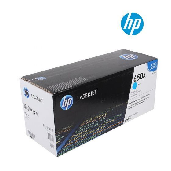 H-P Color Laser Jet H-P 650A (CE270A) Enterprise M750dn Cartridge (Black)