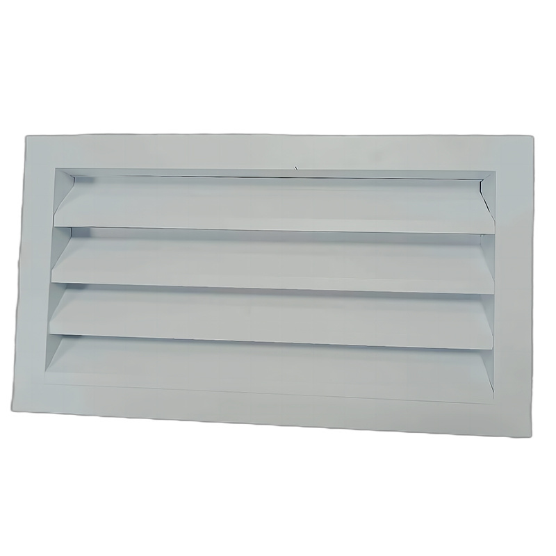 Aluminum waterproof registers grilles fresh air louver for ventilation