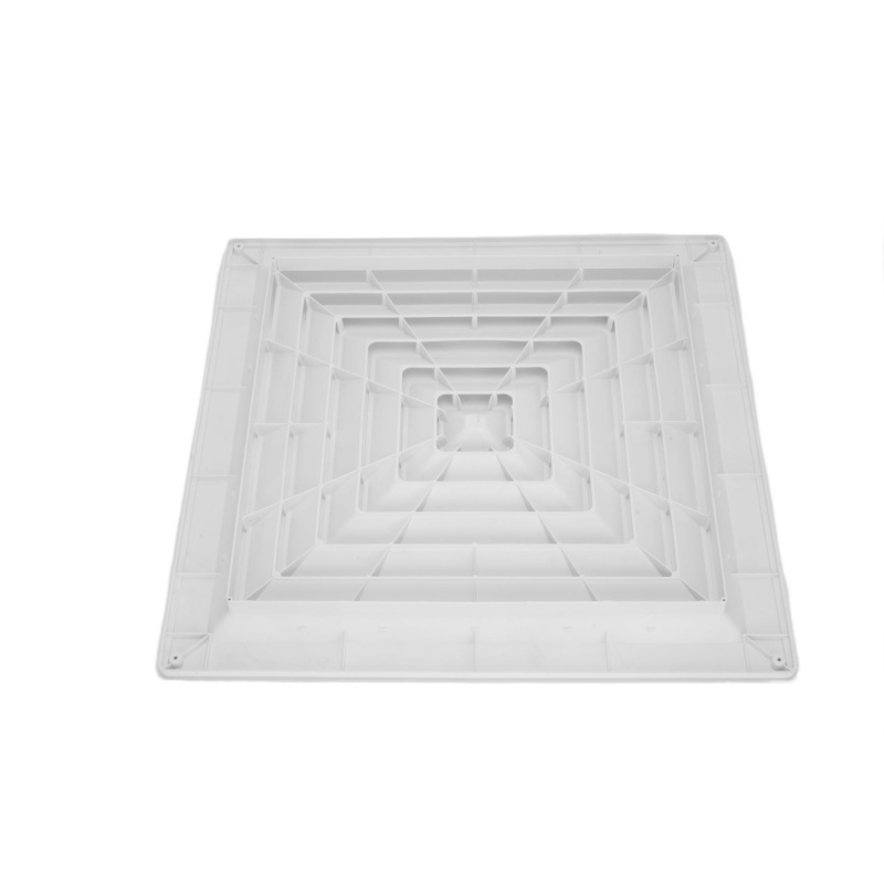 Supply air conditioning 4 way square diffuser aluminum alloy ceiling air diffuser