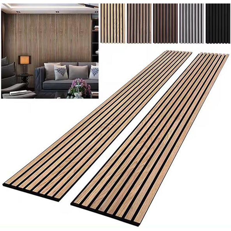 Acoustic wooden wall panels soundproof wood slat acoustic wall panels acoustic panels