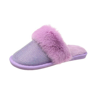 Popular big size slippers women fluffy slippers designer brand slippers