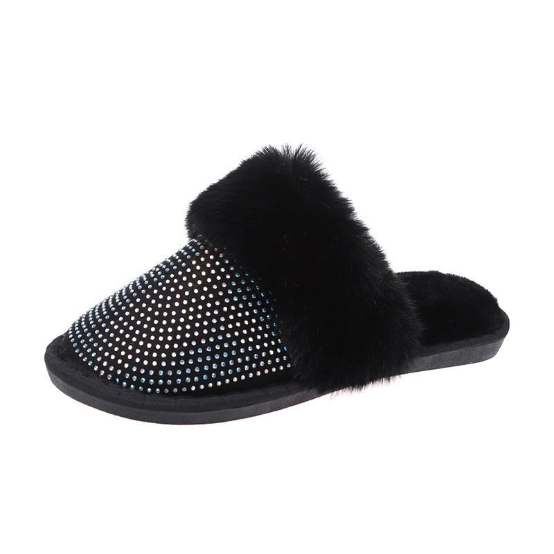 Popular big size slippers women fluffy slippers designer brand slippers