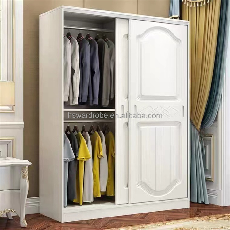 Custom Made Bedroom Wardrobe Simple Modern Sliding Door Wardrobe Storage Cabinet