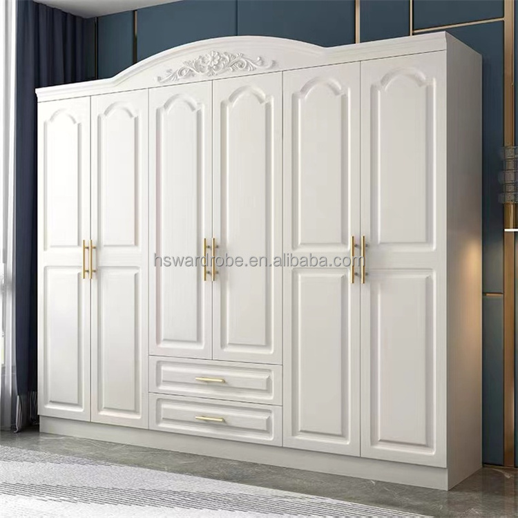 White Wardrobe Clothes Closet Cabinet Bedroom Mobile Armoire Furniture Cupboard Big Closet