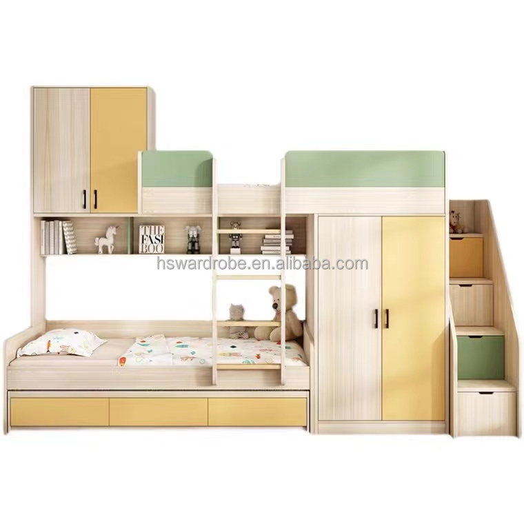 High Quality Chinese Factory wooden bunk beds for kids