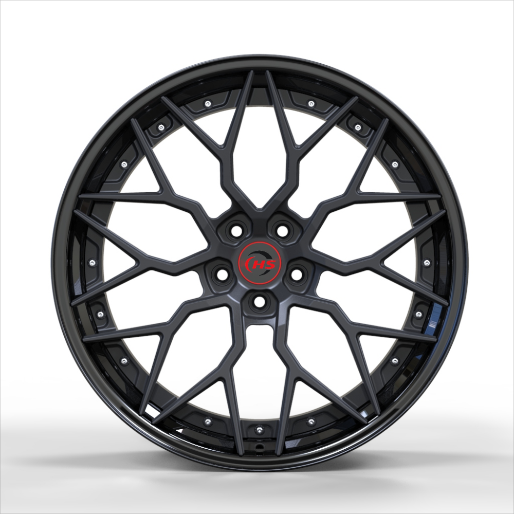 high quality black 5x114.3 20 inch wheels custom forged wheels