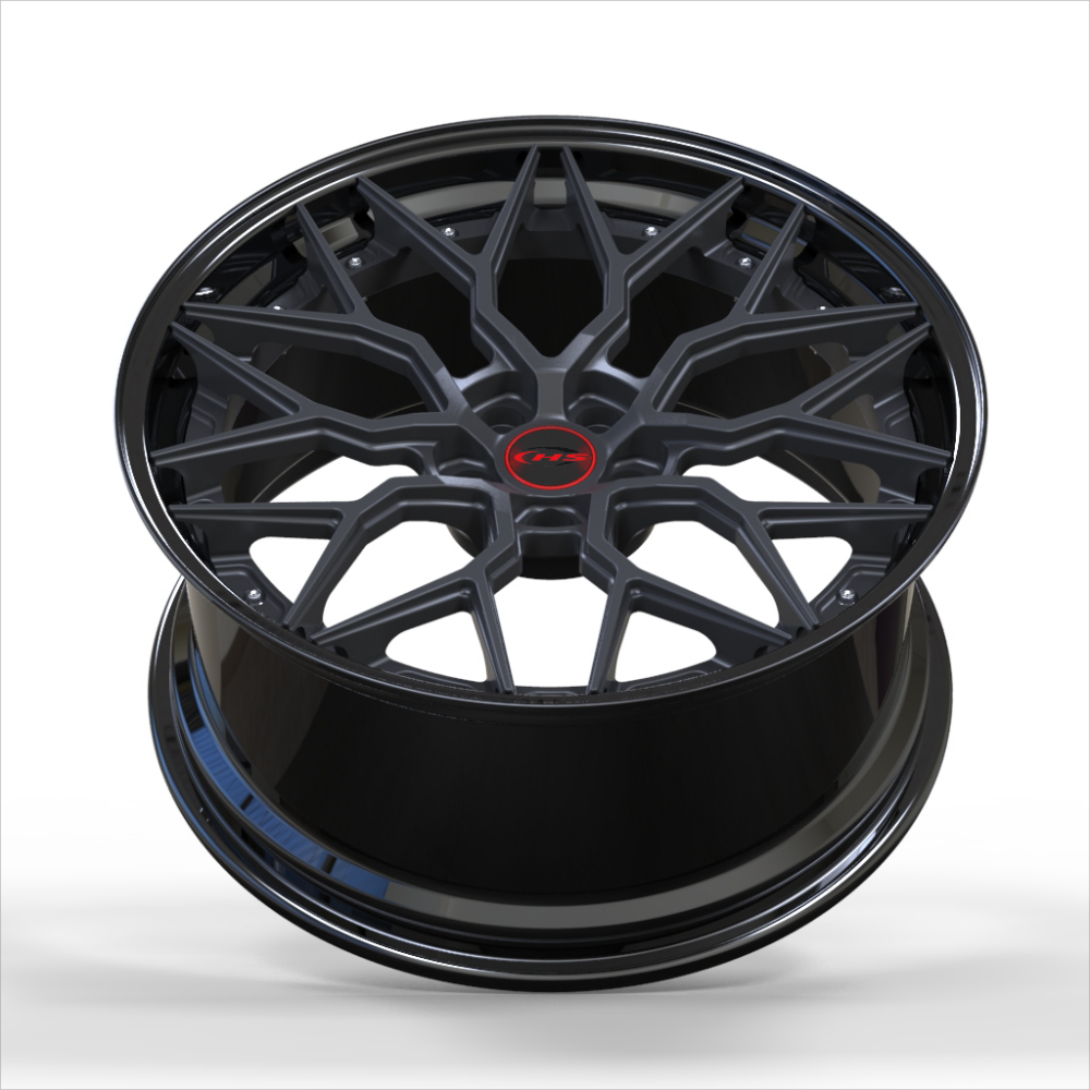 high quality black 5x114.3 20 inch wheels custom forged wheels