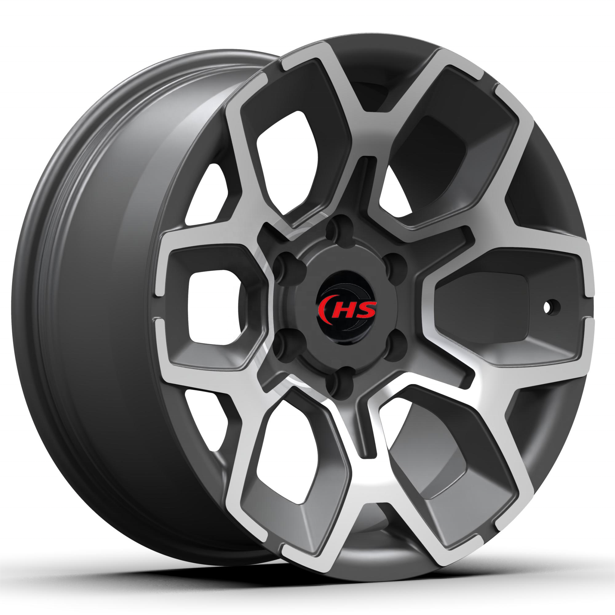 Off-road Beadlock  17 18 Inch 5 6 8 Holes Aluminium Alloy Forged Wheels Customized 4X4 Sport Wheels