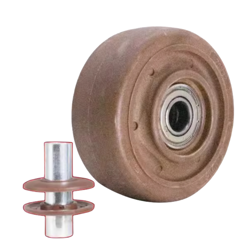 HS 3  Inch Heavy Duty 280 Degree Heat Resistance Castor Phenolic Wheels High Temperature Caster