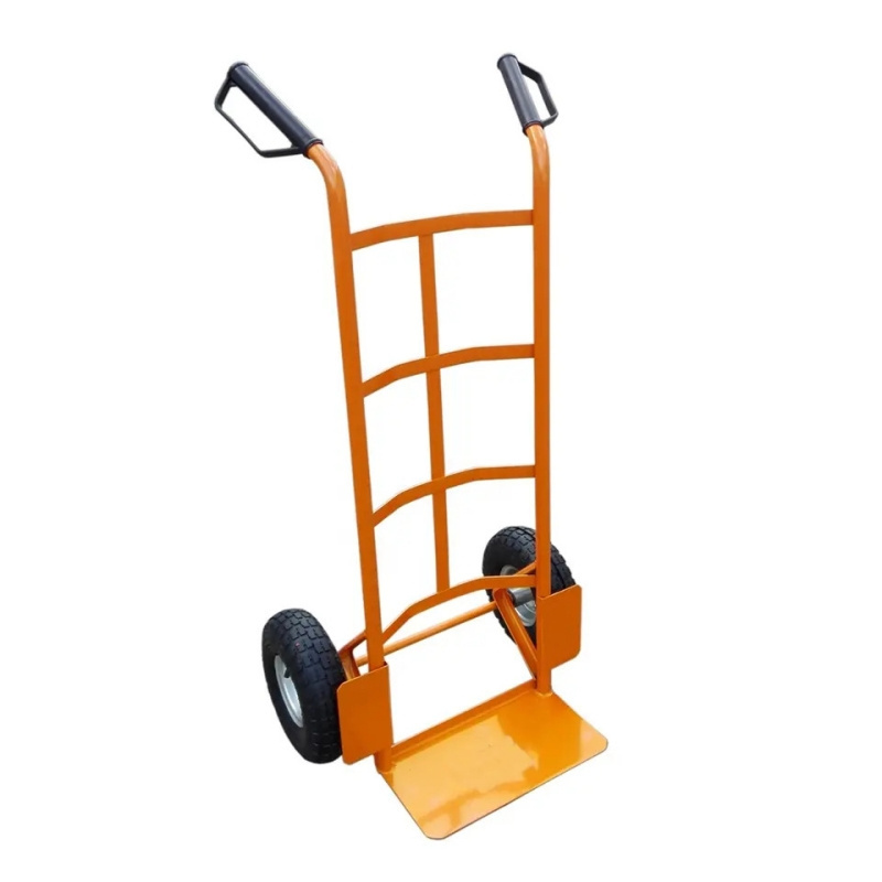 Large-Load Tiger Car Two-Wheel Hand Trolley for Warehouse Storage and Shopping Platform Structure with Welding Support