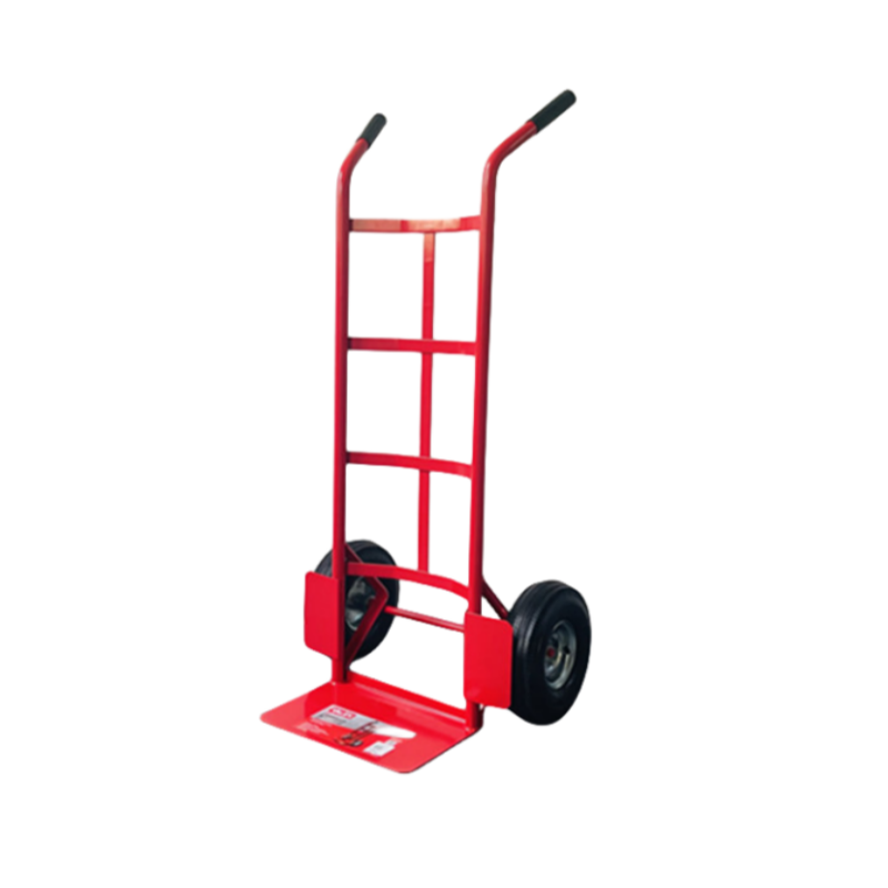 Large-Load Tiger Car Two-Wheel Hand Trolley for Warehouse Storage and Shopping Platform Structure with Welding Support