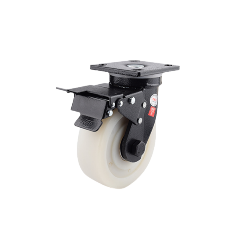 Heavy Duty Caster Wheels Casters Manufacturers 1 Tons Load Capacity Extra Heavy Duty Locking Nylon Iron Casters Wheel