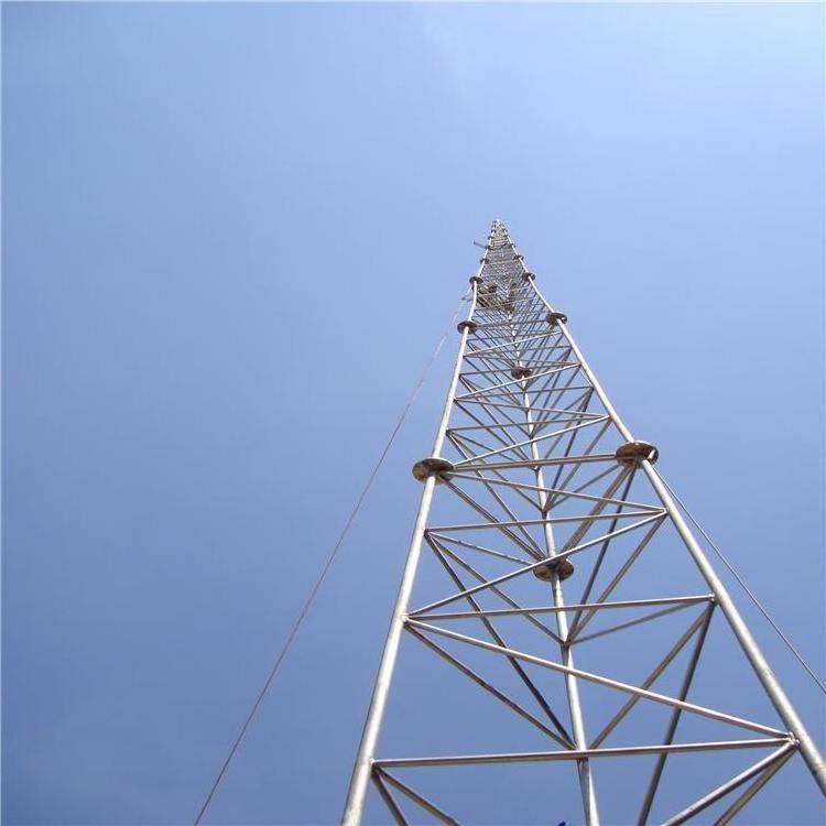 45 Meter Angle Steel Lattice Self Supporting Communication Isp Internet Service Provider 4g 5g Towers