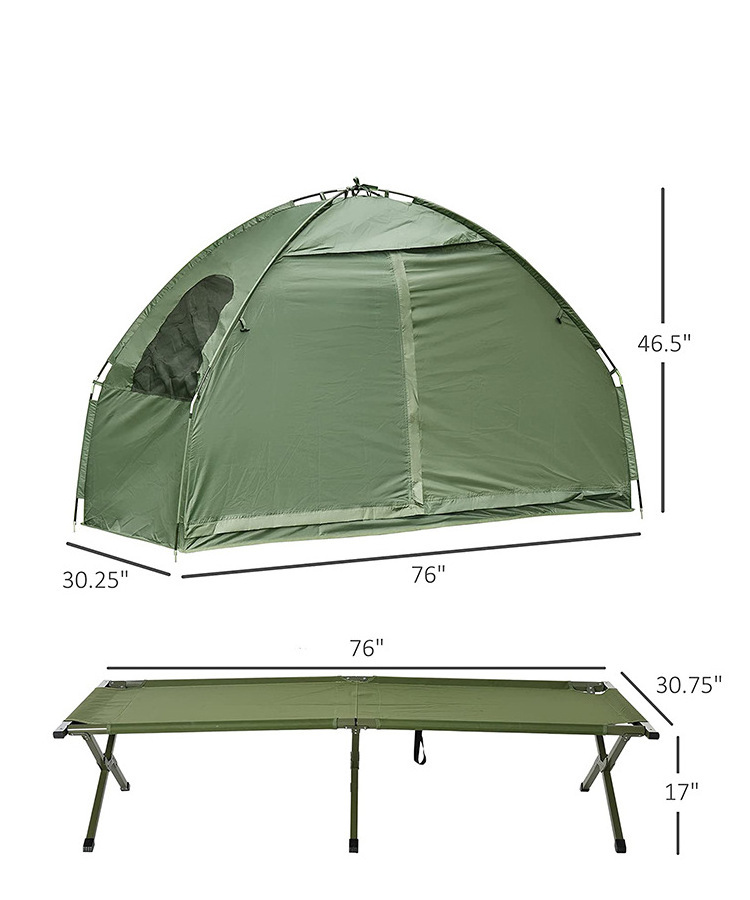 Double Person Camping bed tent Off Ground Sleeping kamp-rite oversize folding outdoor camping tent cot