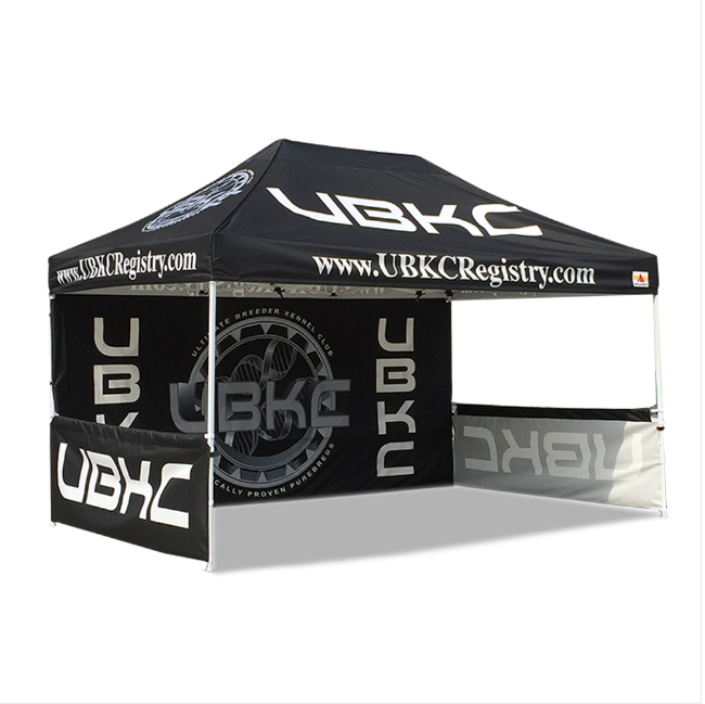 Custom Portable Big Heavy Duty Canopy Pop up Folding Gazebo Aluminum Frame Wall Tent  10X10 10X15 10X20