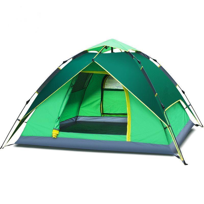 High Quality Family 3-5 person Luxury Family Outdoor Camping Tents Screen House Room Waterproof Camping Tent