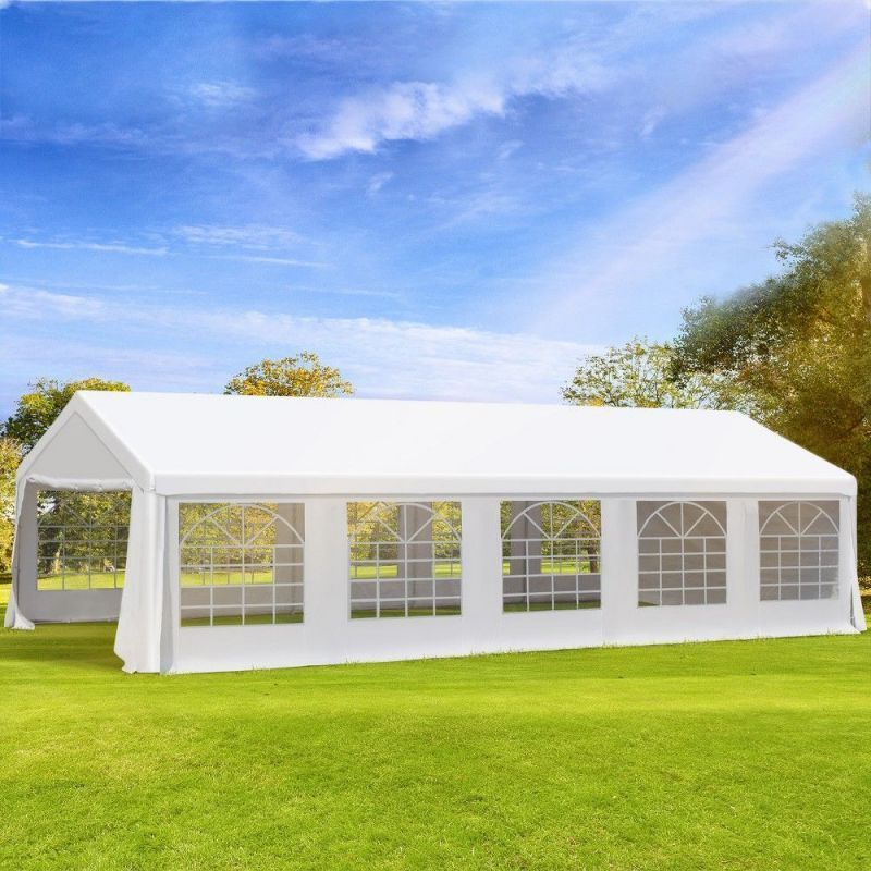 Hot Sale Wedding Heavy Duty Tent 10x30 Outdoor Pop Up Wedding Party Canopy Tent Camping Event Tent with Side Wall Window