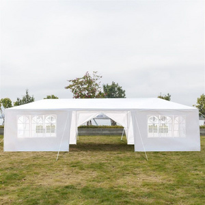 Hot Sale Wedding Heavy Duty Tent 10x30 Outdoor Pop Up Wedding Party Canopy Tent Camping Event Tent with Side Wall Window