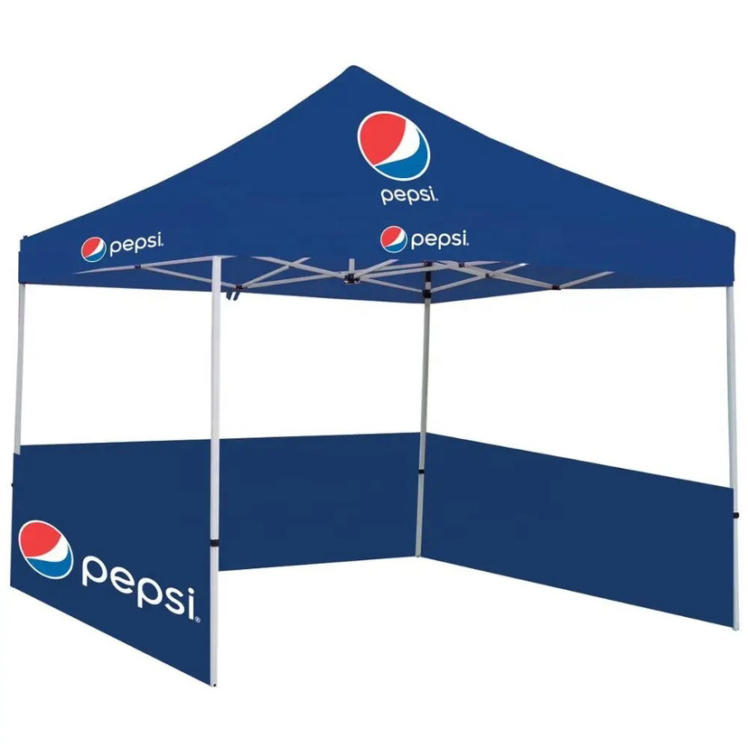 Wholesale large event tents for Waterproof Foldable 10x10 Outdoor Gazebo Three Sided Wall Tent