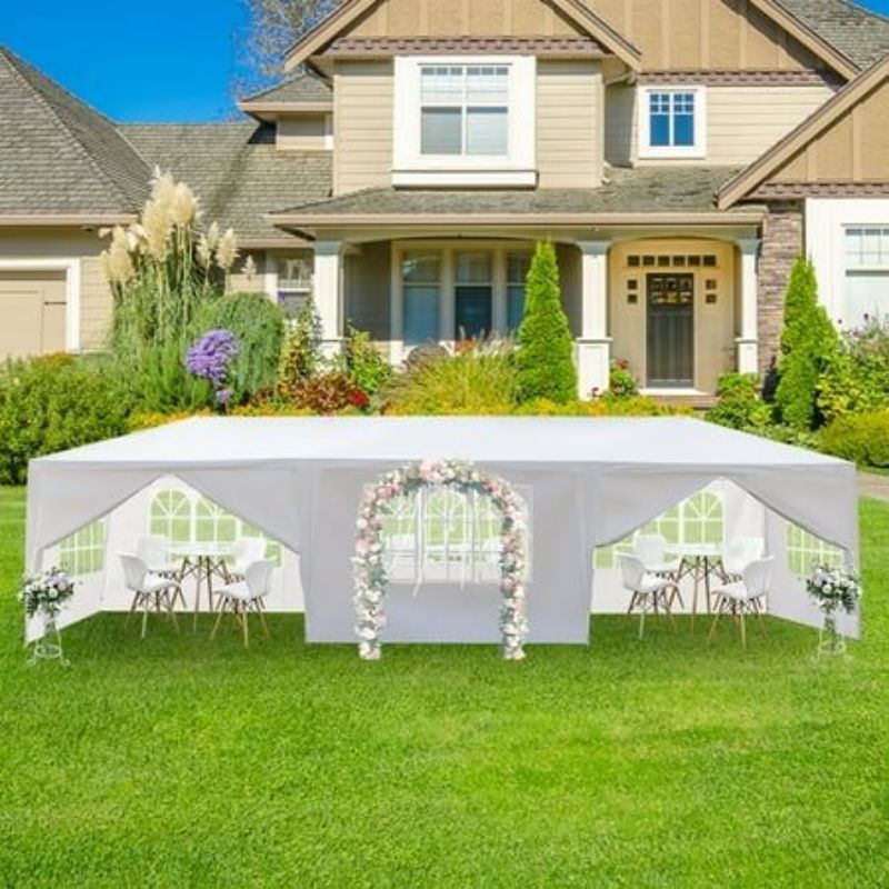 Hot Sale Wedding Heavy Duty Tent 10x30 Outdoor Pop Up Wedding Party Canopy Tent Camping Event Tent with Side Wall Window