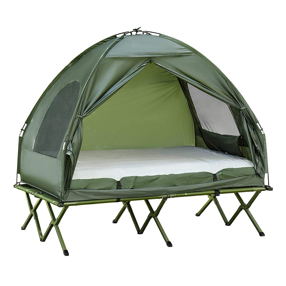 Double Person Camping bed tent Off Ground Sleeping kamp-rite oversize folding outdoor camping tent cot